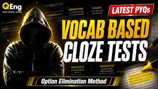 This will challenge you!!😰 | Best PYQ Cloze Tests of SSC 2025 | For all Govt Exams | QEng