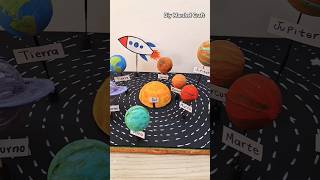 Maqueta del sistema solar #craft #diy