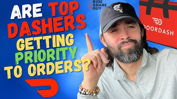 Are Top Dashers Getting Priority To Orders On DOORDASH?!