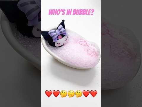 ❤️❤️ <strong>Bath</strong> Bomb DIY with Kuromi ❤️❤️ #satisfying