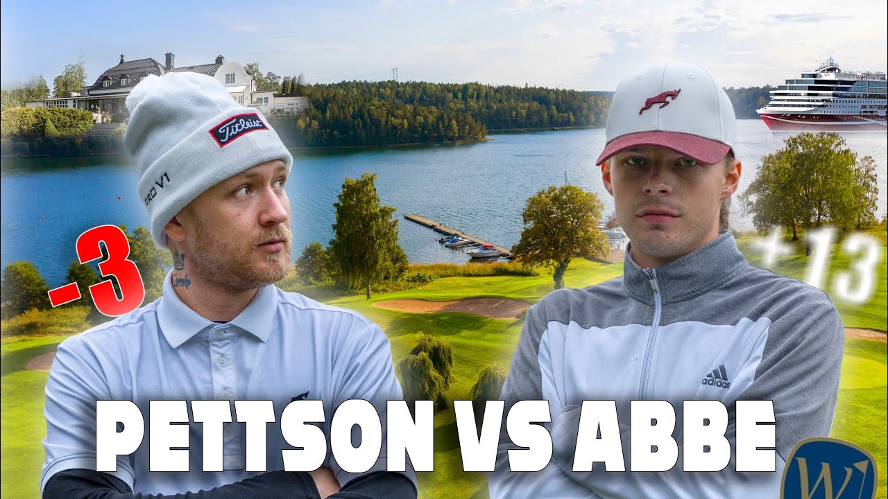 Kan jag vinna över Abbe? Back 9 Wermdö GK
