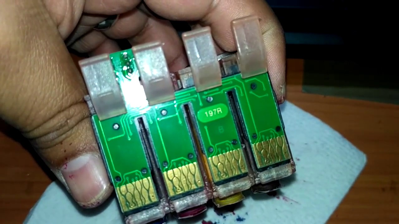 PRUEBA CHIP SISTEMA CONTINUO XP 211 - YouTube