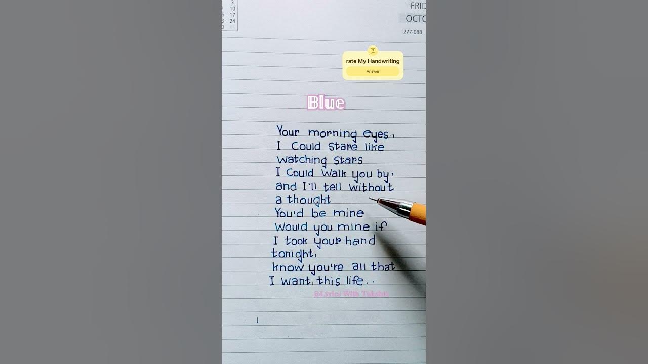 Yung Kai - Blue (Lyrics) Yung Kai - Blue (Lyrics)