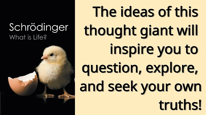 What is life? by Erwin Schrödinger. A summary book