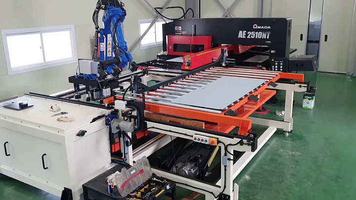 Amada Punch Press & Yaskawa robot bending
