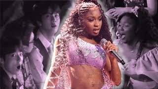 celebrities talking &amp; reacting to Normani