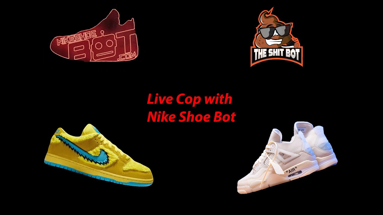 Grateful dead and off white 4s LIVE COP WITH TSB AND NIKE