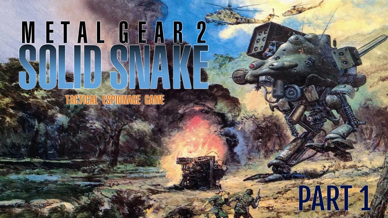 Alex is Bad at Metal Gear 2: Solid Snake! Part 1 - YouTube