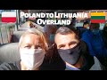 Poland to Lithuania by Bus | First Border Crossing in Europe after lockdown