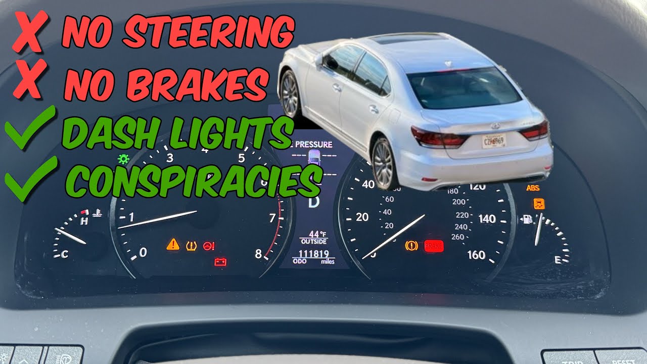 2013 Lexus LS460 Sudden Electrical Nightmare... Simple Fix?