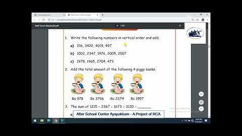 Rotary Club of Ambattur Class 4 Maths Chapter 2 Numbers Part 10