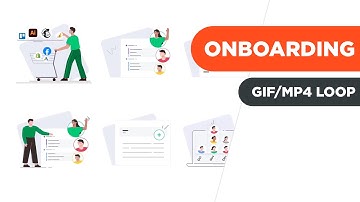 Onboarding Illustrations Animation  2D Animation | Animation Video | Jatinder Jeetu