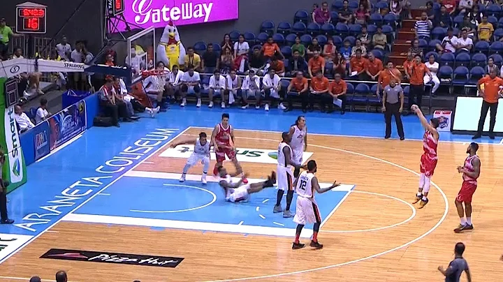 Matthew Wright sends his defender to the floor! | PBA Governors' Cup 2018