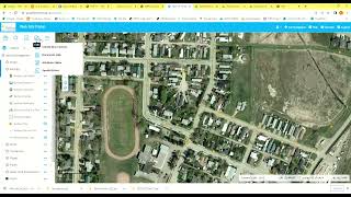 Palliser webmap: Flow Direction for Storm, Sanitary, Street Maintenance & Garbage collection