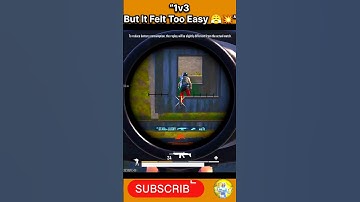 “1v3 But It Felt Too Easy 😤💥”#pubgmobile #pubgshorts #1v3clutch #gaming #pubgmontage #trendingshorts