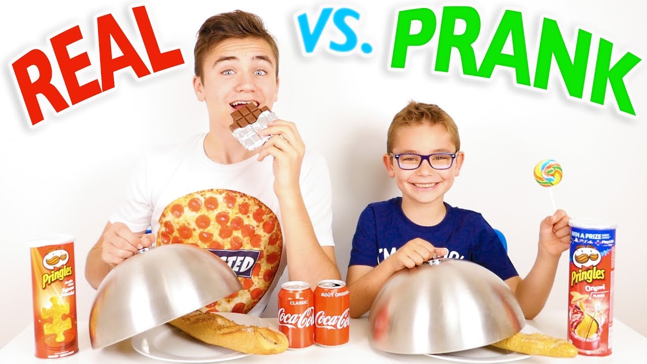 Téléchargement gratuit Images Prank Food Vs Real Food Challenge Blague Ou Vraie Nourriture actualisé par