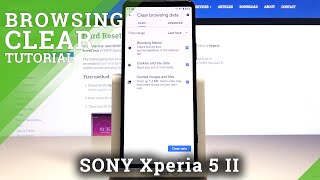 How to Clear Browsing Data in SONY Xperia 5 II – Reset Browsing History screenshot 5