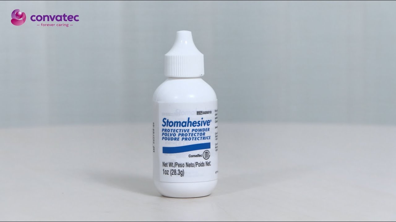 康復寶 造口護膚粉 Convatec Stomahesive Powder 25510 YouTube