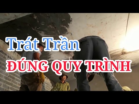 Video Quy trình thi công trát trần đúng kỹ thuật incihouse - youtube
