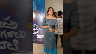 Actress Rukmini Vasanth At Sapta Sagaralu Dhaati Movie Pressmeet || Rakshit Shetty #rukminivasanth