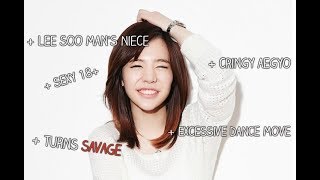 [Sunny Funny Montage] Her aegyo that owes a punch from the members