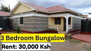 It's a 3 Bedroom Own Compound in the Lush Green Kiamunyi, Nakuru, 30k Rent