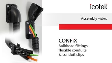 Cable conduit system CONFiX | Assembly | icotek