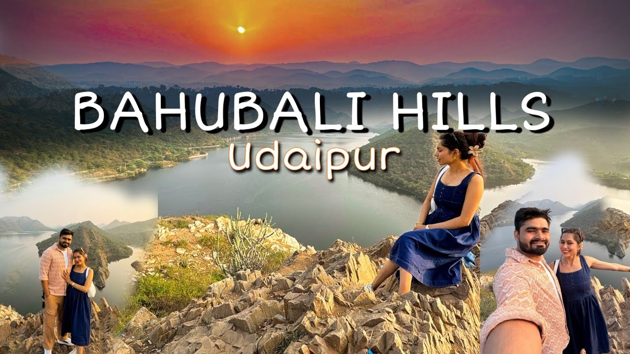 Bahubali Hills Udaipur | Most Beautiful Sunset View 😍 | Ankit Kanchan Vlog