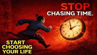 Stop chasing time.Start choosing your life |The Easiest Way to Make TIME For EVERYTHING| japnees Way