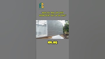 Nghe nói nhà lắp ghép không bền đây là sự thật #nhàlắpghéphc #nhàlắpghépgiárẻ #nhàlắpghép2025
