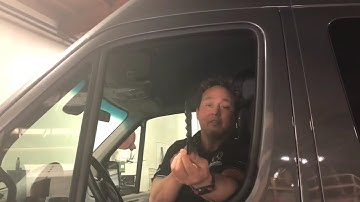 Mercedes Sprinter Van Window Airvent Installation