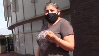 FBI building, Newark, NJ - Government agent so ashamed of her actions and job, refuses to ID