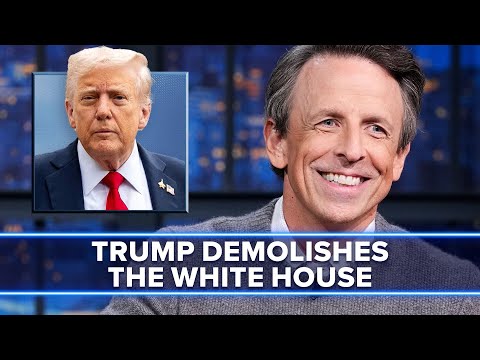 Trump Demolishes the East Wing of the White House for New Ballroom