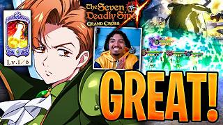BEST PVE SUPPORT UNIT?! F2P SHOWCASE & SUMMONS STEP UP CHAD KING! | Seven Deadly Sins: Grand Cross screenshot 1
