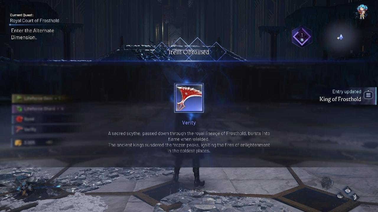 Lost Soul Aside Frosthold King boss Battle