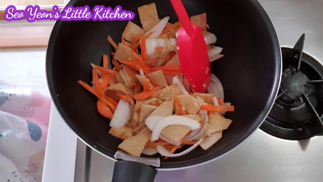 어묵볶음 (eomuk-bokkeum) || 아이반찬 (kids side dish)