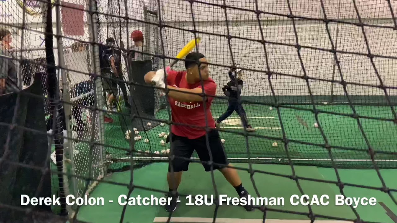 Derek Colon (Catcher) - JUCO Transfer Prospect (3 years eligibility) - 3.1.19