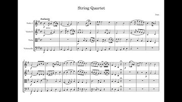 String Quartet in G Major (Original)