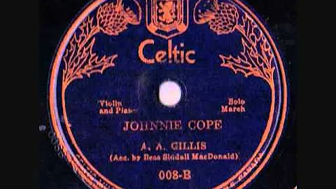A.A Gillis Johnnie Cope Celtic 008 Cape Breton
