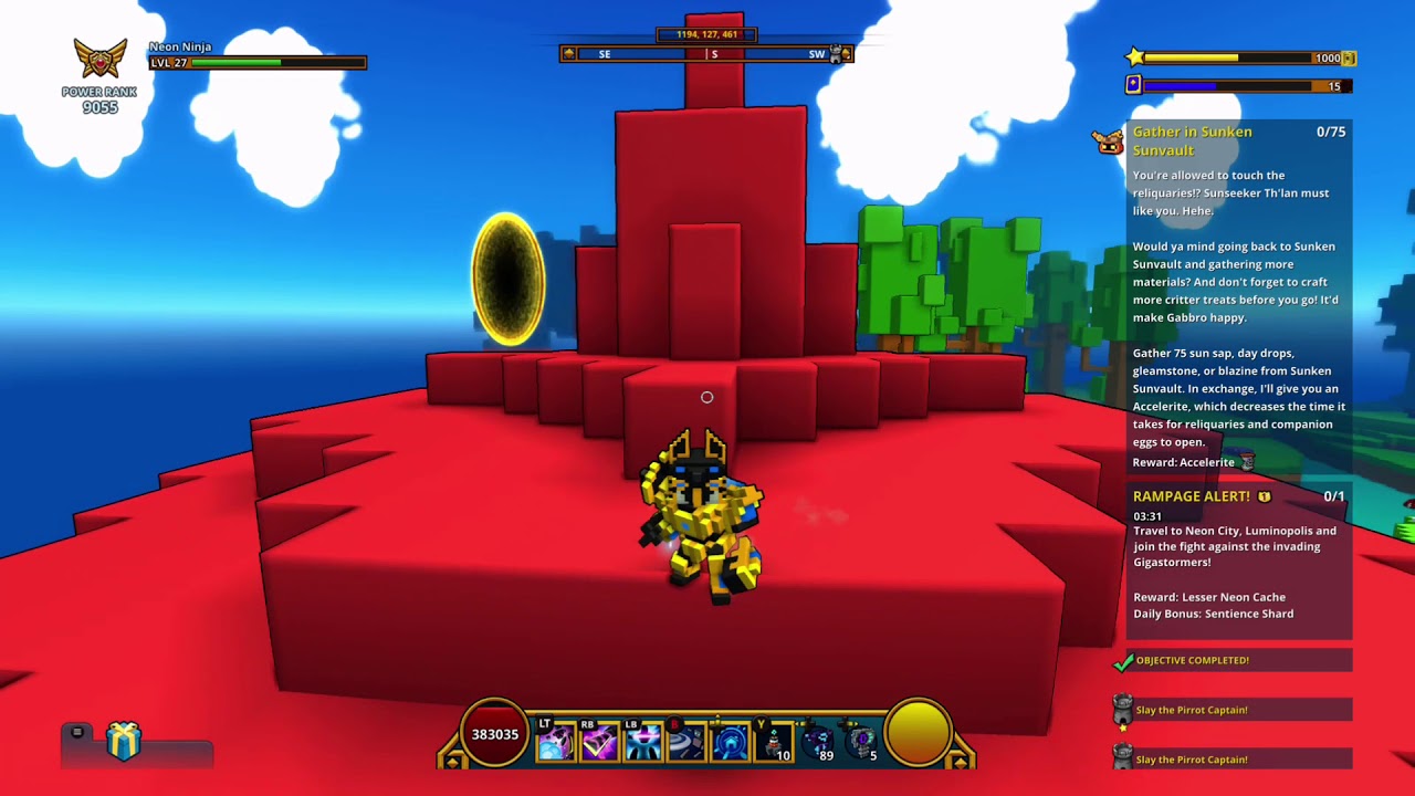 Grinding U8 in trove