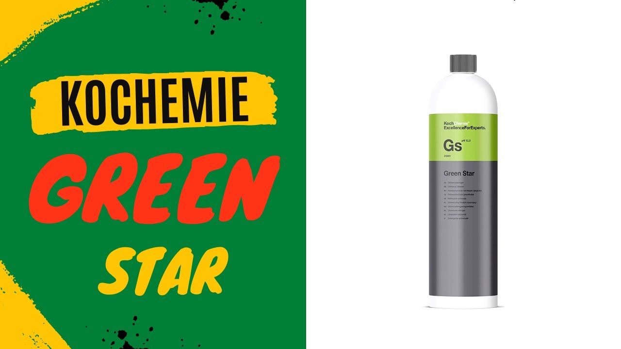 Introduction Of koch chemie green star (gs) / All purpose cleaner