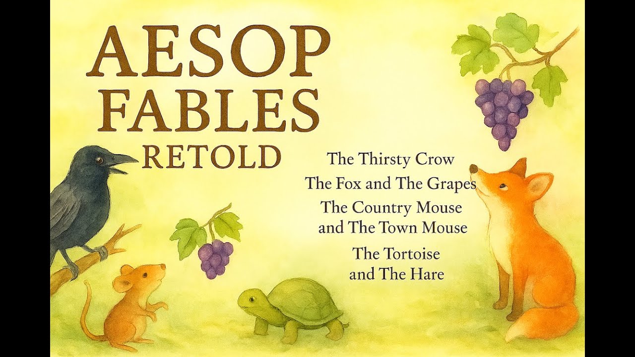 The Ultimate Bundle for Teaching Life Lessons | 4 Classic Aesop's Fables in One Video!