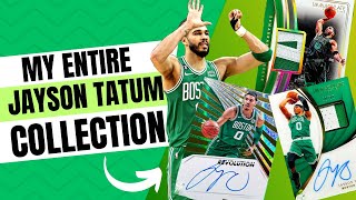 My ENTIRE Jayson Tatum Collection!! ☘️ Autos, Patches, Golds, 1/1s, & more… Update