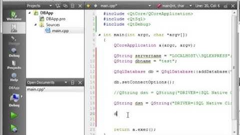 C   Qt 51   Intro to Databases with Qt