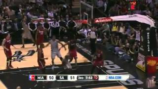 NBA Miami Heat Vs San Antonio Spurs  Highlights Mar 31, 2013 Game Recap