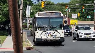 NJ TRANSIT NABI 416.15 BUS 5505 ON THE 608 TO EWING NEW JERSEY