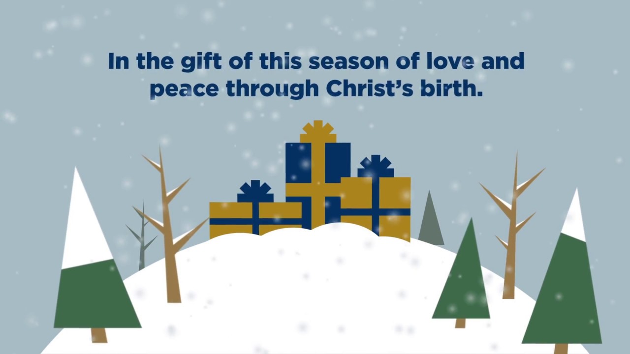 Animated Christmas Card YouTube