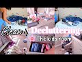 LET'S CLEAN TOGETHER | ORGANIZING THE KIDS ROOM | CLEAN WITH ME