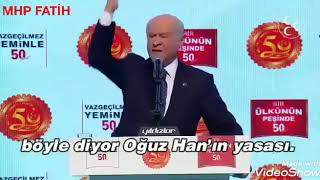 Yayılmaktır Türk Soyunun Turası Böyle diyor Oğuz hanın yasası .