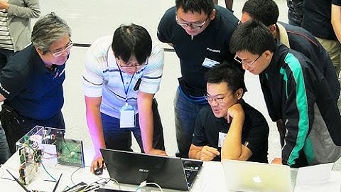 工業局嵌入式班成果展花絮